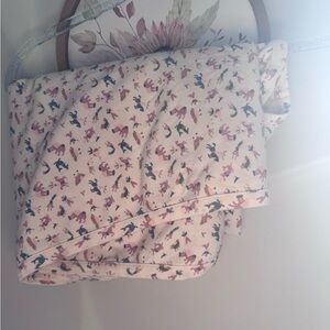 Misha and puff receiving blanket